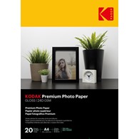 Kodak Premium Photo Paper Glossy 240 gsm A4/20 szt - 740093