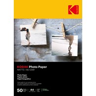 Kodak Photo Paper Matte 180 gsm A4/50 szt - 740130