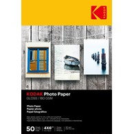 Kodak Photo Paper Glossy 180 gsm 4R(10x15)/50 szt - 740506