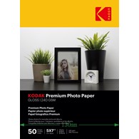 Kodak Premium Photo Paper Glossy 240 gsm 5R(13x18)/50 szt - 740558