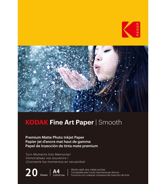 Kodak Fine Art Paper Smooth 230gsm A4/20 szt - 891092