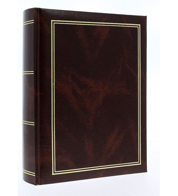 Book bound pocket album 9x13/200 B35200S CLASSIC BROWN