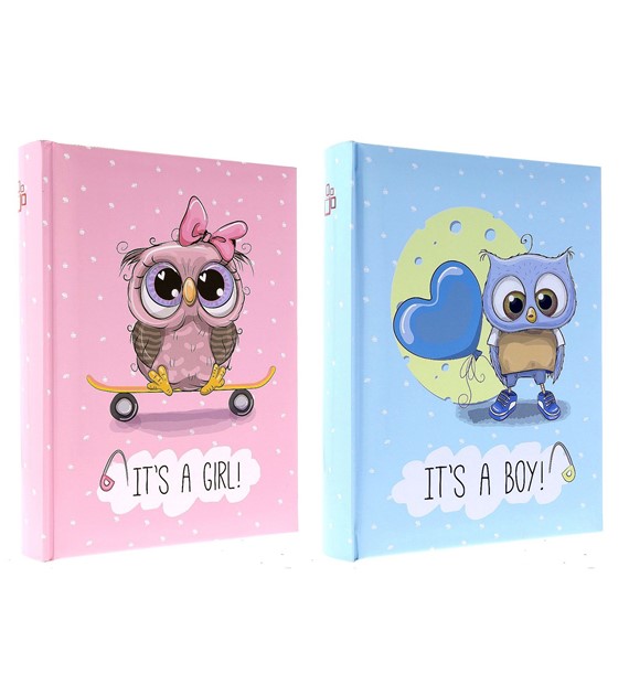 Book bound pocket album 9x13/200 B35200S OWL