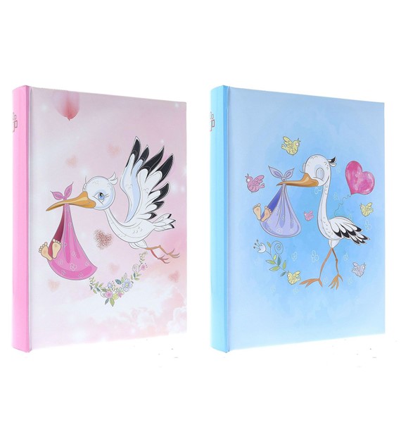 Book bound pocket album 9x13/200 B35200S STORK LOVE