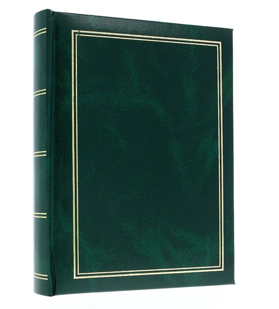 Book bound pocket album 10x15/100 B46100S CLASSIC GREEN