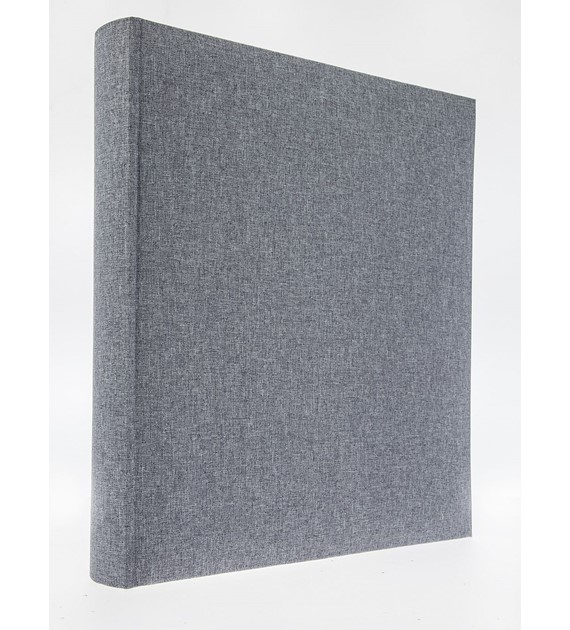 Book bound tradtional album 29x32/60 DBCL30 LINEN GREY