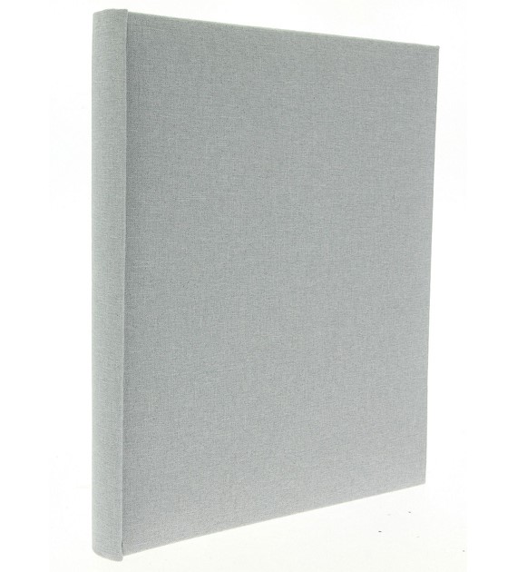 Book bound traditional album 24x29/40 DBCS20 LINEN ASH