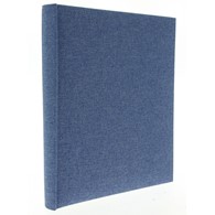 Book bound traditional album 24x29/40 DBCS20 LINEN BLUE