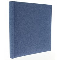 Book bound traditional album 24x24/40 DBCSS20 LINEN BLUE