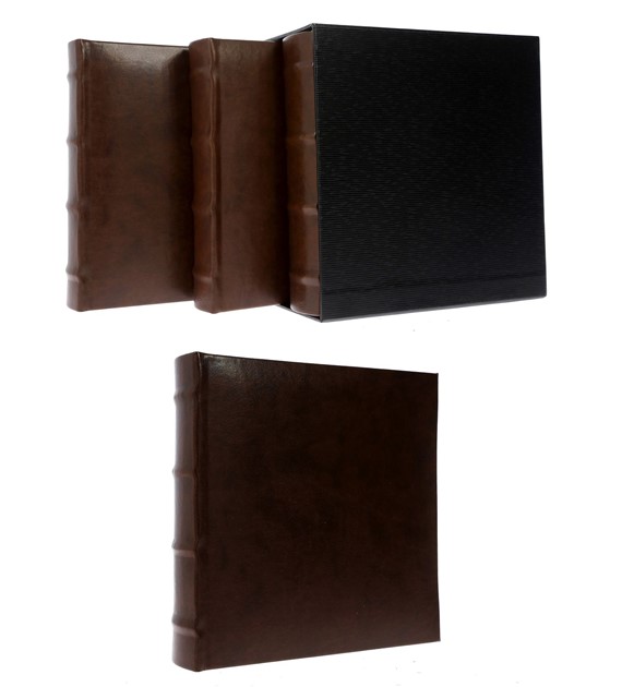 Book bound pocket albums in a gift box 10x15/200 x 3 KD46200 DELUX BOX3-1