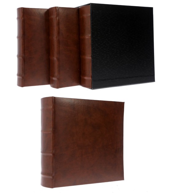 Book bound pocket albums in a gift box 10x15/200 x 3 KD46200 DELUX BOX3-3