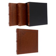 Book bound pocket albums in a gift box 10x15/200 x 3 KD46200 JOURNAL BOX3-1