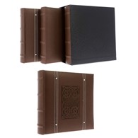 Book bound pocket albums in a gift box 10x15/200 x 3 KD46200 LINE BOX3-1