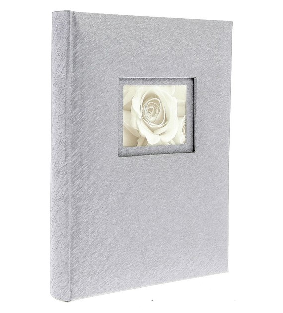 Book bound pocket album 13x18/50 KD5750 LOVE SILVER