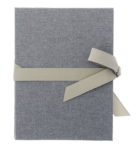 Leporello album 15x21/12 LP68 LINEN GREY